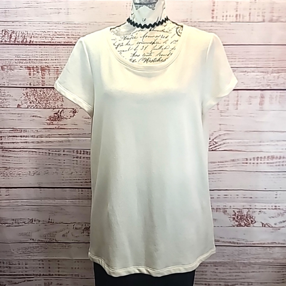 Lands'end Terry short sleeve top